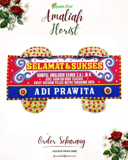 Papan Bunga Ucapan Selamat Srengseng