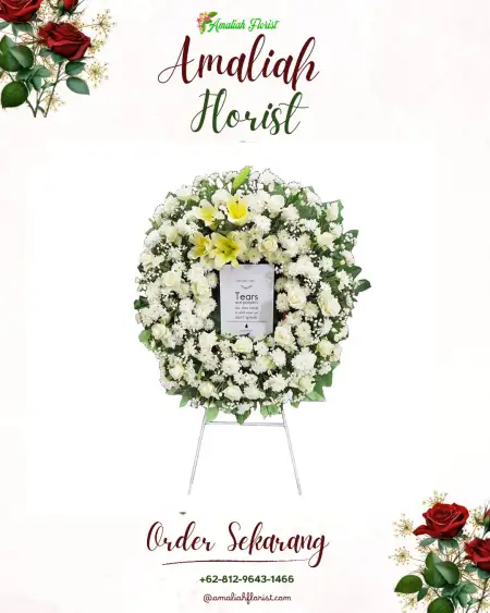 Krans Bunga Duka Srengseng